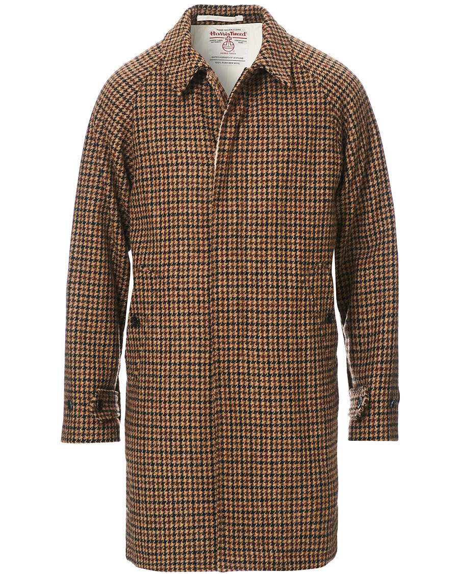 Homme | Manteaux Et Vestes | BEAMS PLUS | Harris Tweed Balmacaan Coat Gun Club Check