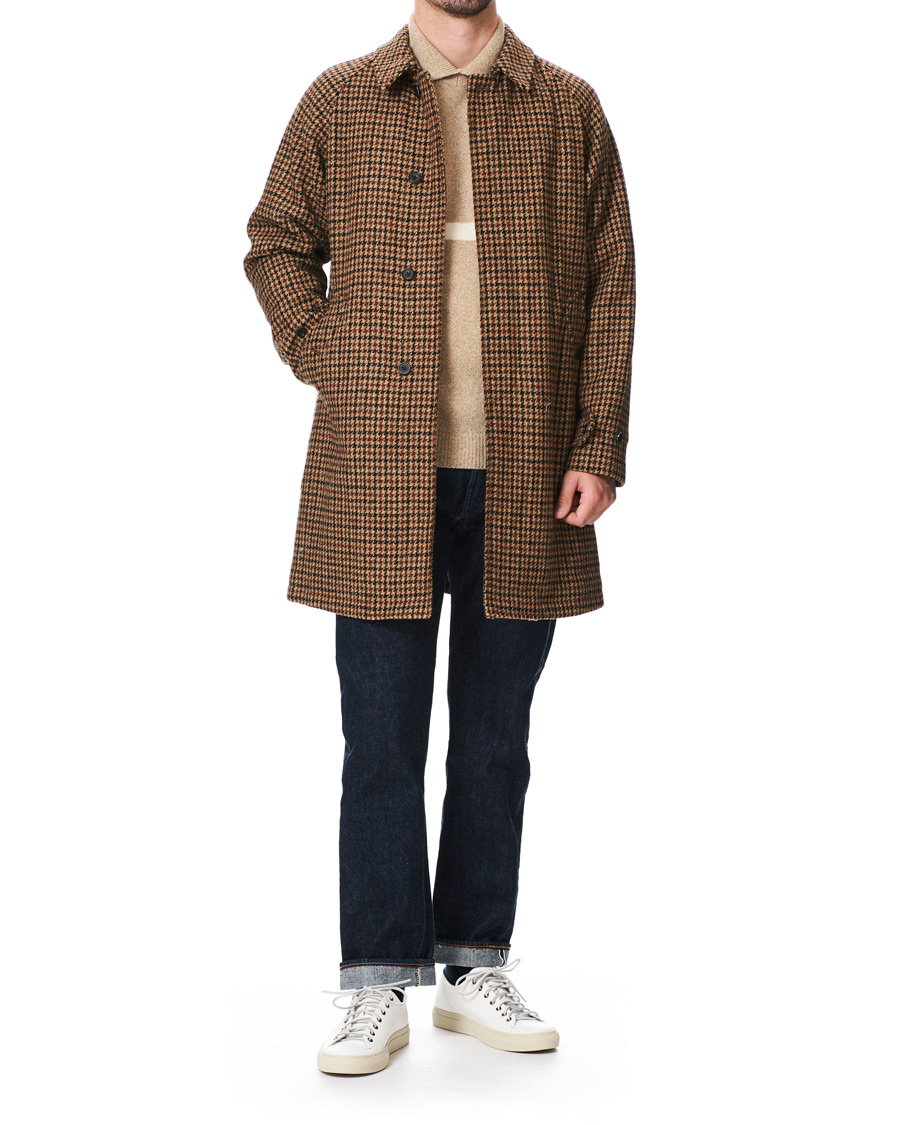 Homme | Manteaux Et Vestes | BEAMS PLUS | Harris Tweed Balmacaan Coat Gun Club Check