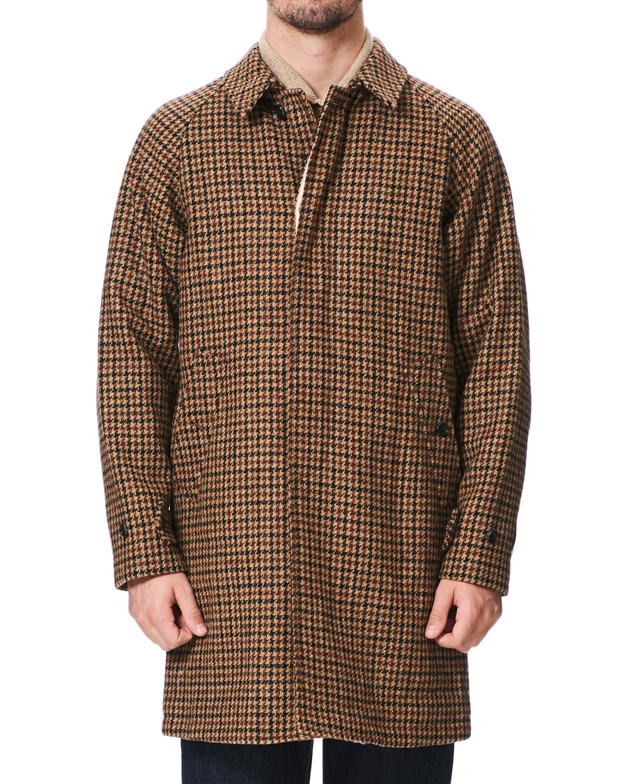 Homme | Manteaux Et Vestes | BEAMS PLUS | Harris Tweed Balmacaan Coat Gun Club Check