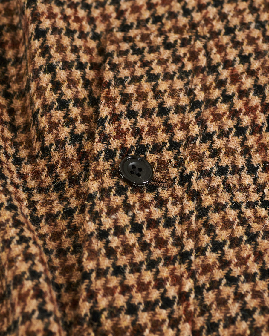 Homme | Manteaux Et Vestes | BEAMS PLUS | Harris Tweed Balmacaan Coat Gun Club Check