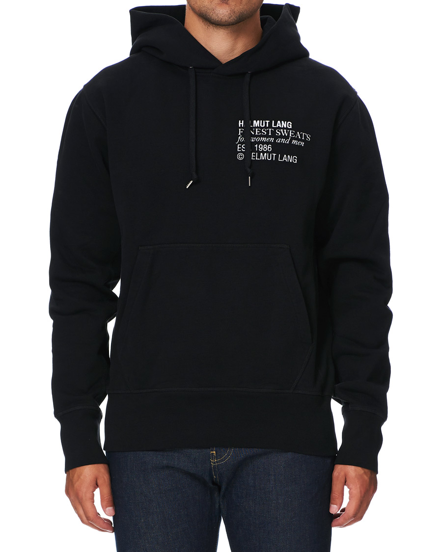 Homme | Pulls Et Tricots | Helmut Lang | Standard Hoodie Black