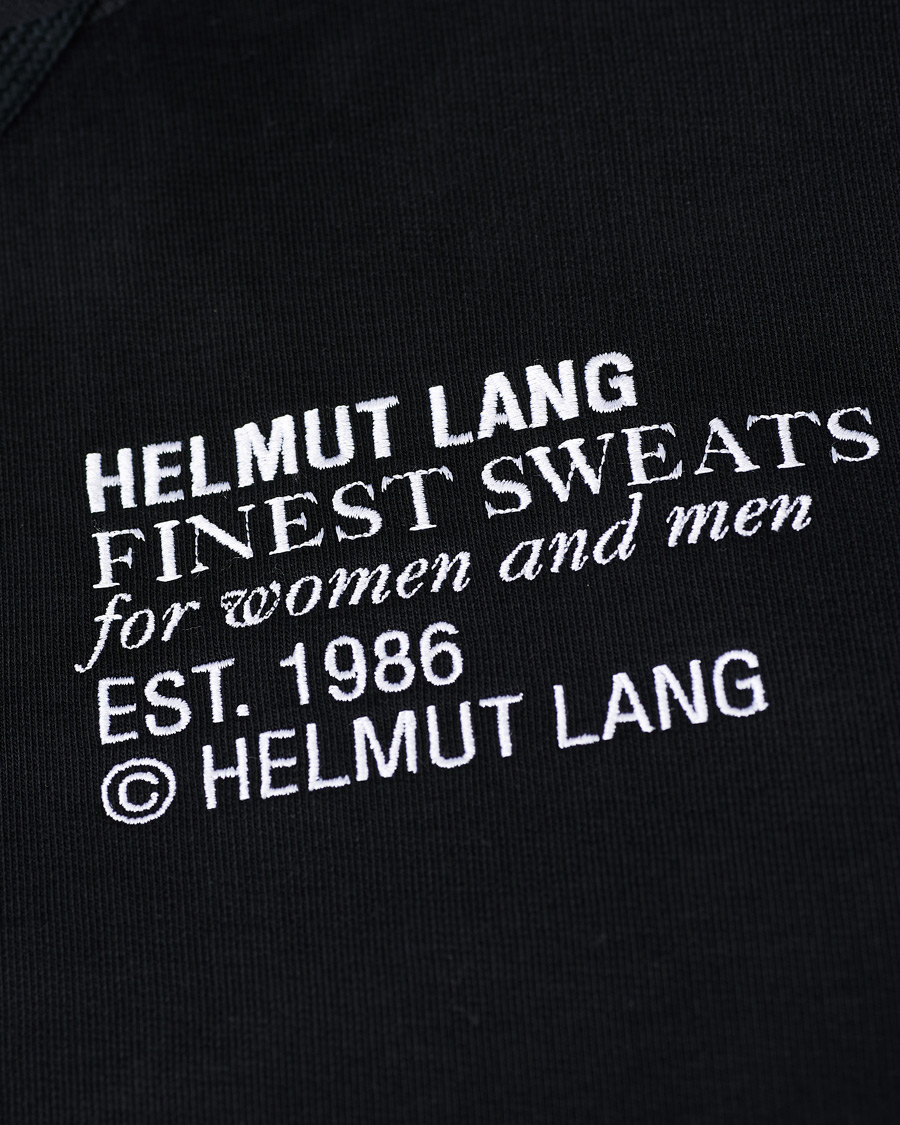 Homme | Pulls Et Tricots | Helmut Lang | Standard Hoodie Black