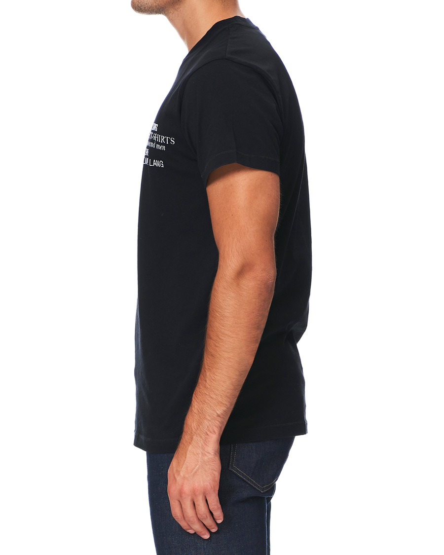 Homme | T-shirts | Helmut Lang | Standard Finest Tee Black