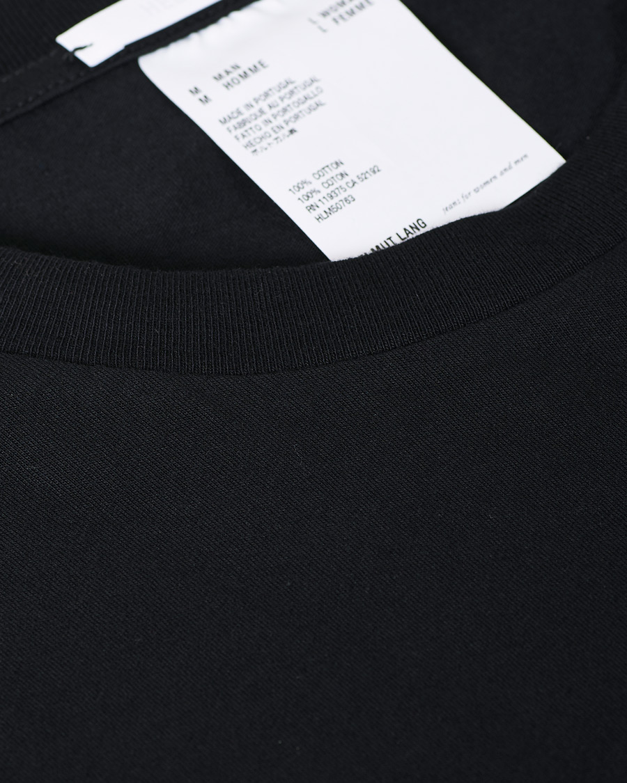 Homme | T-shirts | Helmut Lang | Standard Finest Tee Black