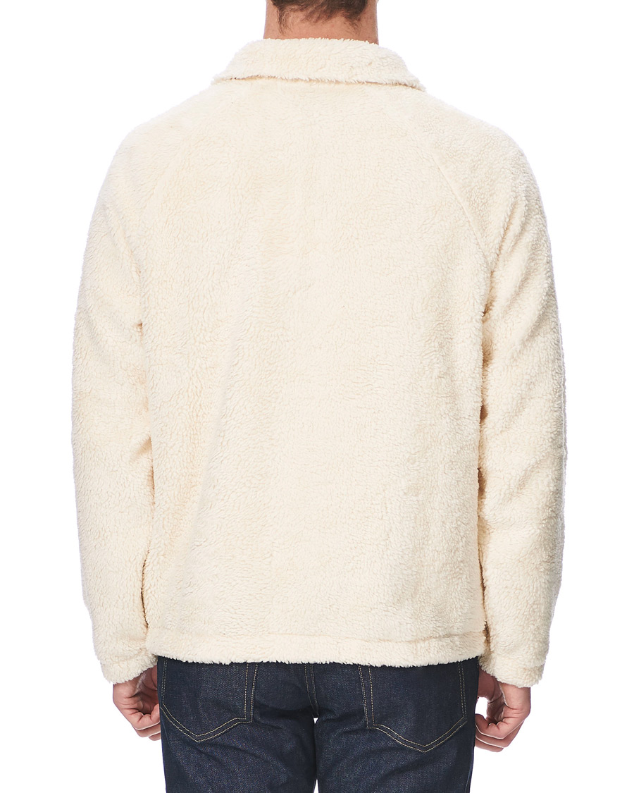 Homme | Pulls Et Tricots | Helmut Lang | Shaggy Half Zip Fleece Winter White