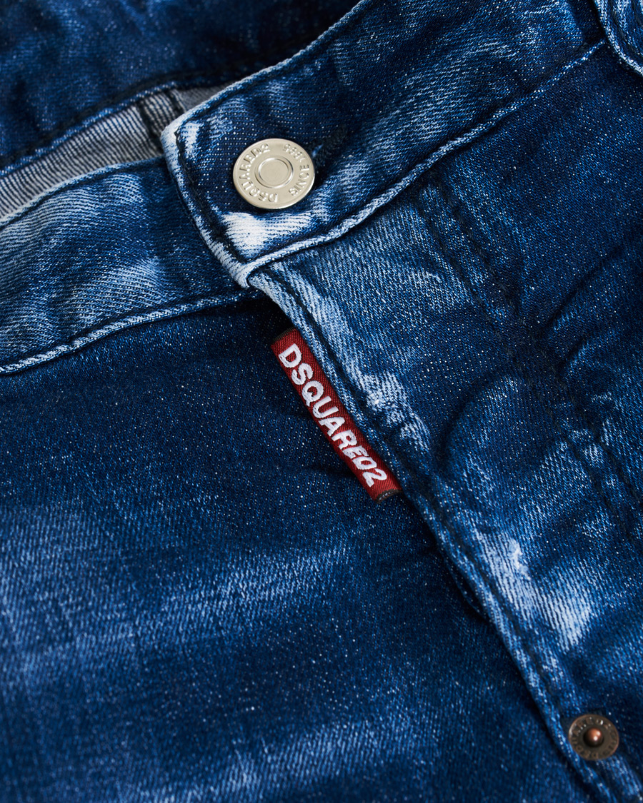 Homme | Jeans | Dsquared2 | Slim Jeans Medium Orange Country Wash