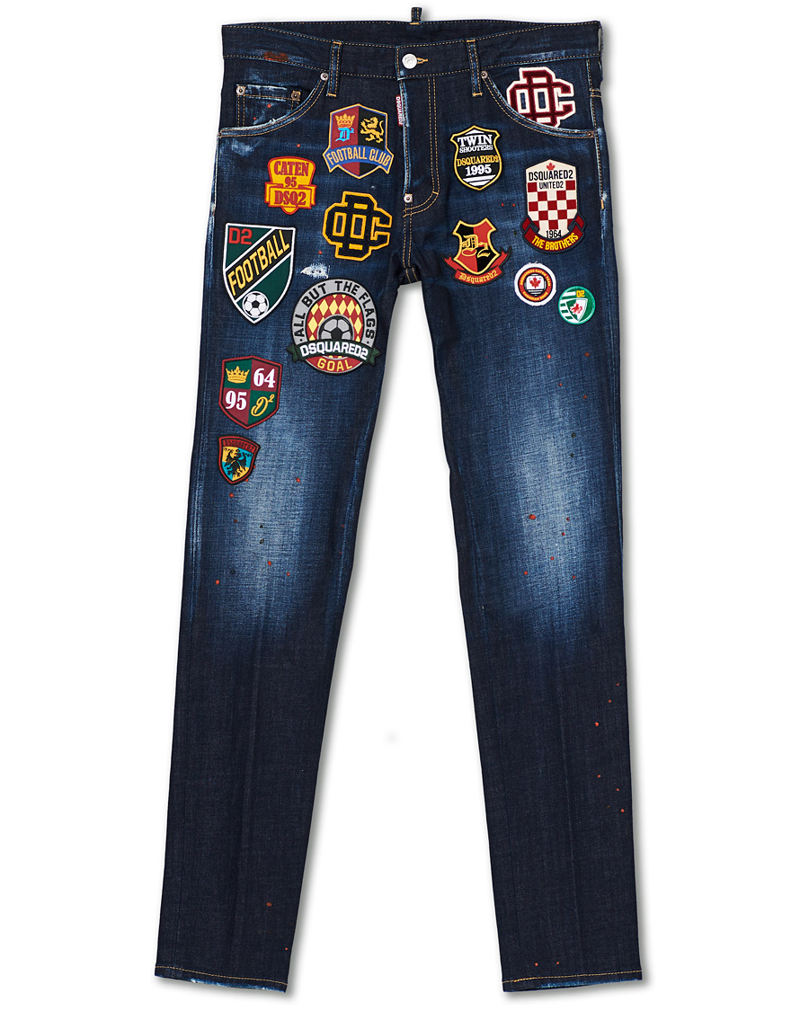 Homme | Jeans | Dsquared2 | Cool Guy Jeans College Patch Wash