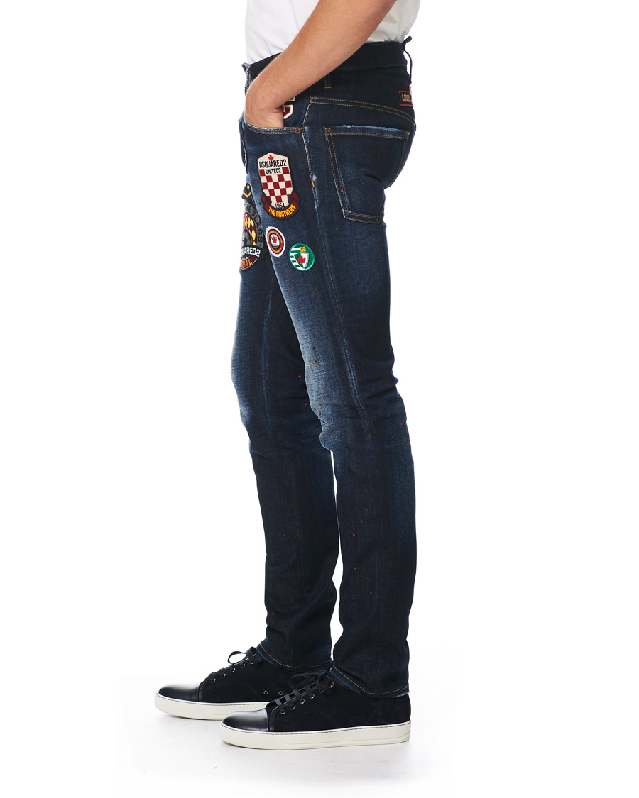 Homme | Jeans | Dsquared2 | Cool Guy Jeans College Patch Wash
