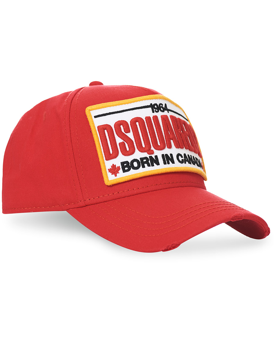 Homme | Dsquared2 Logo Cap Red | Dsquared2 | Logo Cap Red