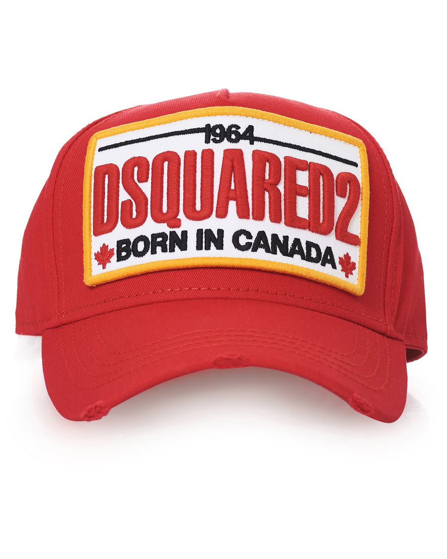 Homme | Dsquared2 Logo Cap Red | Dsquared2 | Logo Cap Red