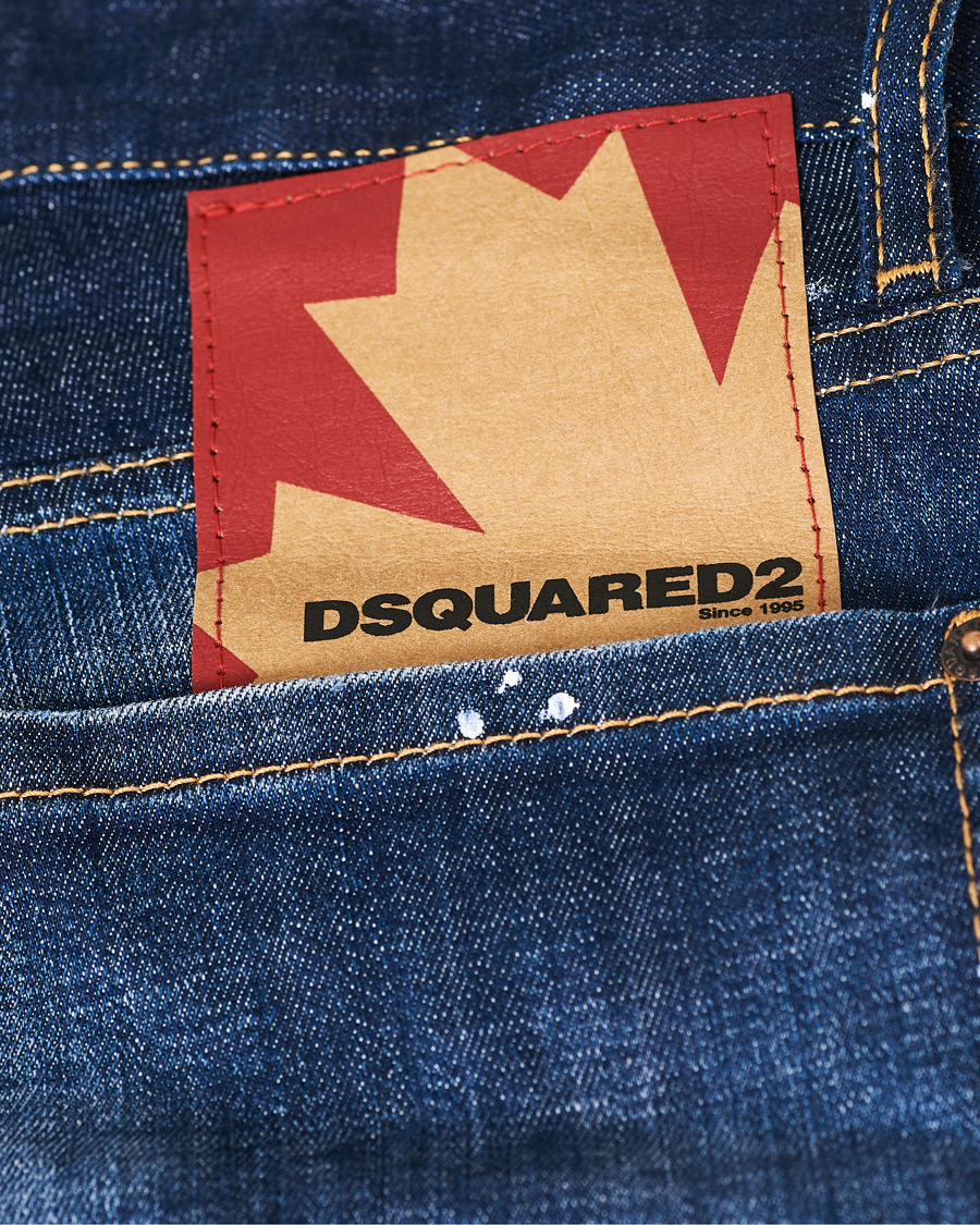 Heren | Jeans | Dsquared2 | Slim Jeans Dark Wash