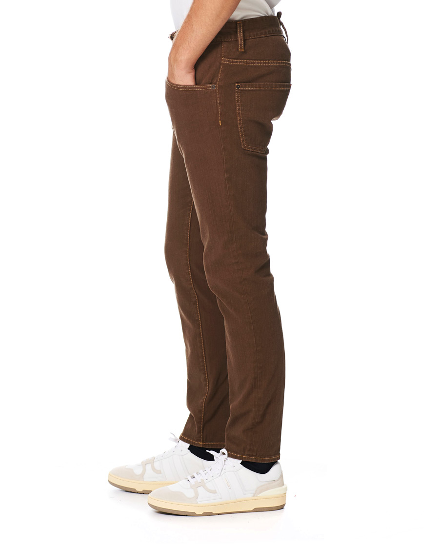 Homme | Pantalons | Dsquared2 | Skater 5-Pocket Jeans Bull Garment Dyed Brown