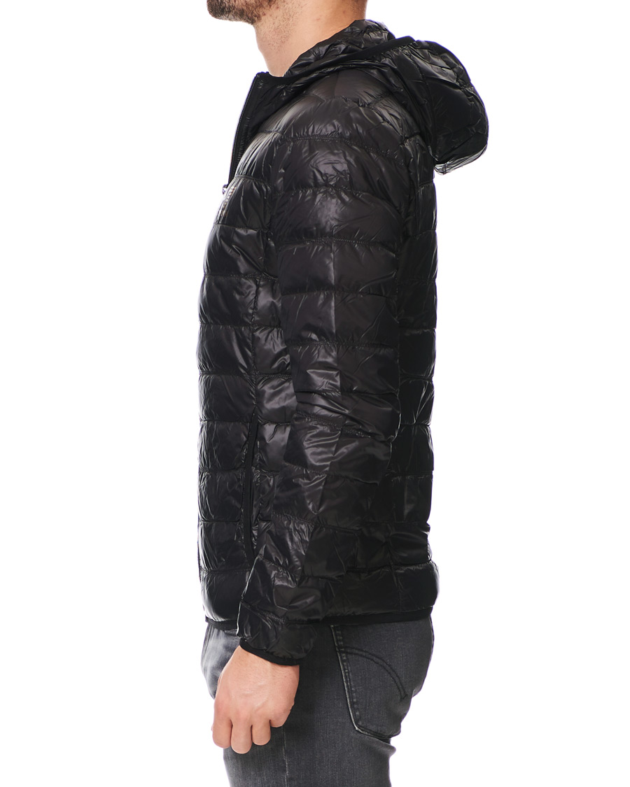 Homme | Manteaux Et Vestes | EA7 | Train Core Light Down Hoodie Jacket Black/Gold