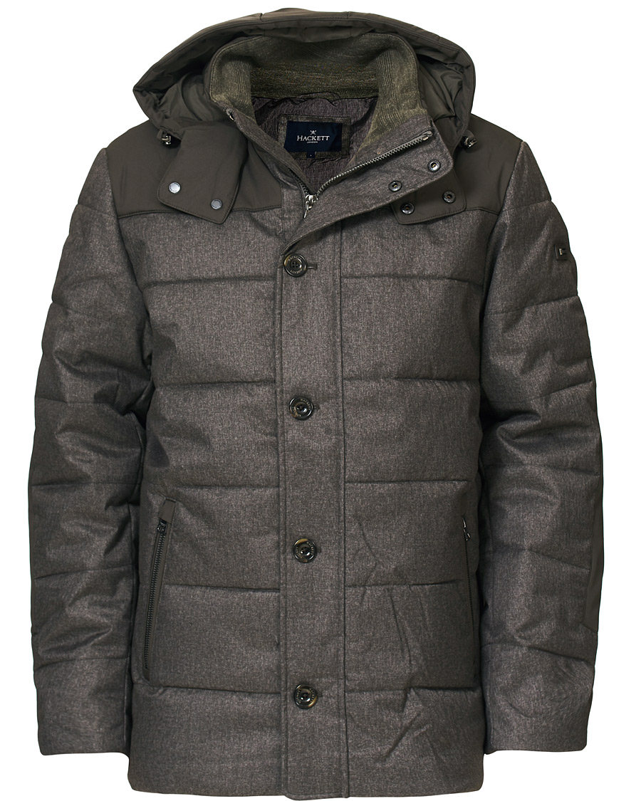 Heren | Jassen | Hackett | Classic Puffer Grey
