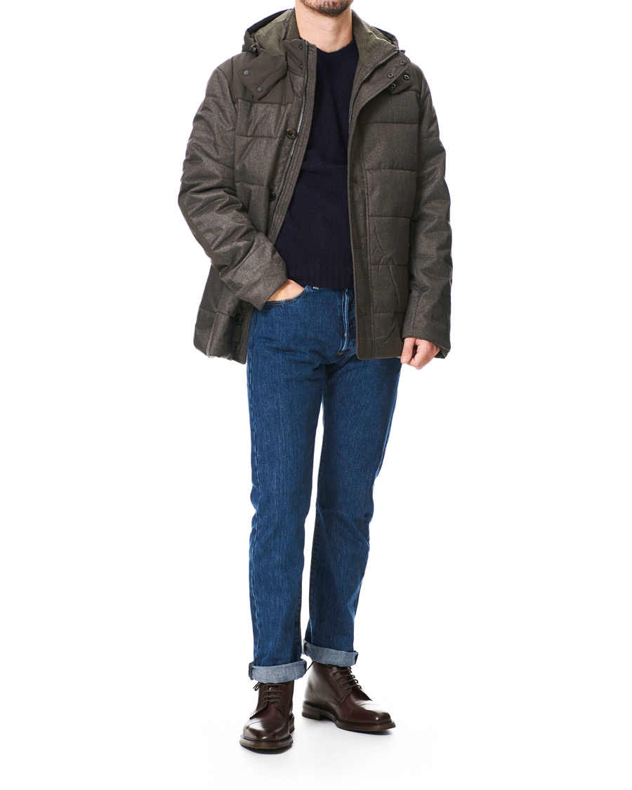 Heren | Jassen | Hackett | Classic Puffer Grey