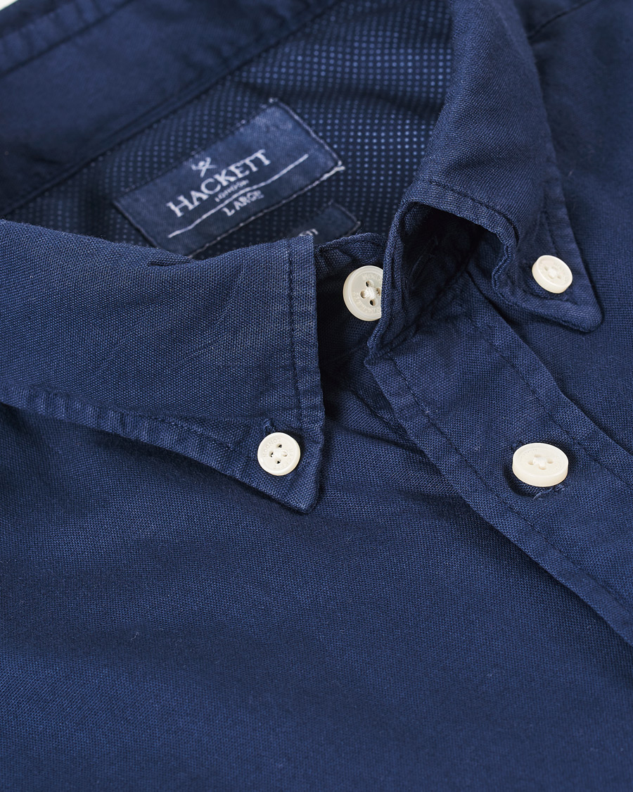 Homme | Chemises | Hackett | Garment Dyed Oxford Shirt Blazer