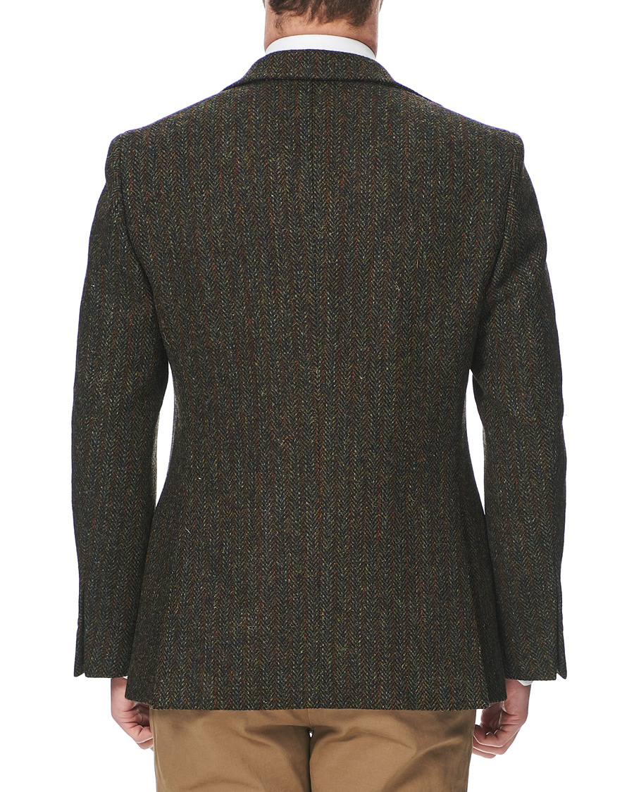 Heren | Blazers | Walker Slater | Edward Harris Tweed Herringbone Blazer Green