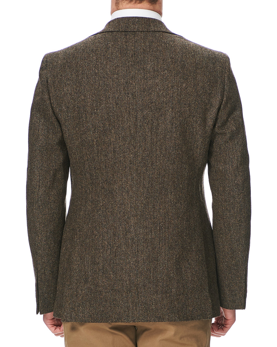 Homme | Blazers | Walker Slater | Edward Tweed Herringbone Blazer Brown