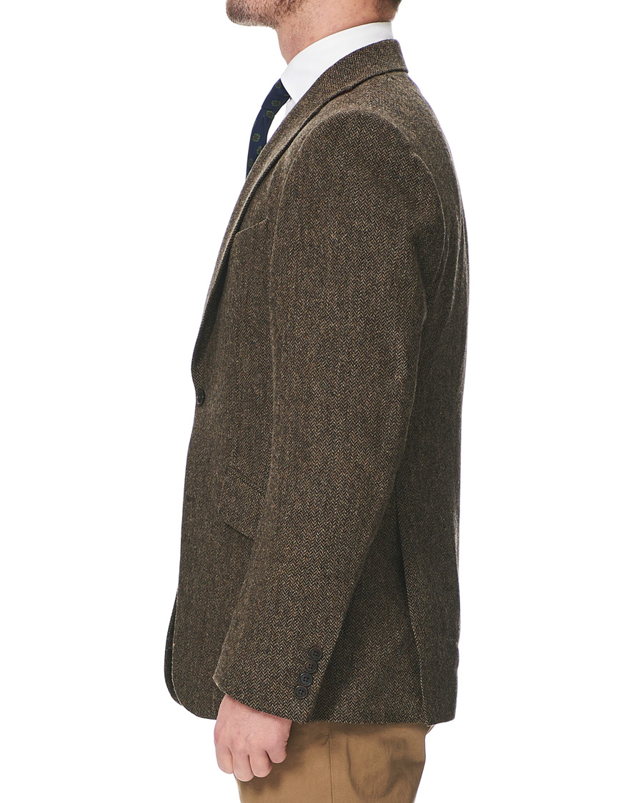 Homme | Blazers | Walker Slater | Edward Tweed Herringbone Blazer Brown