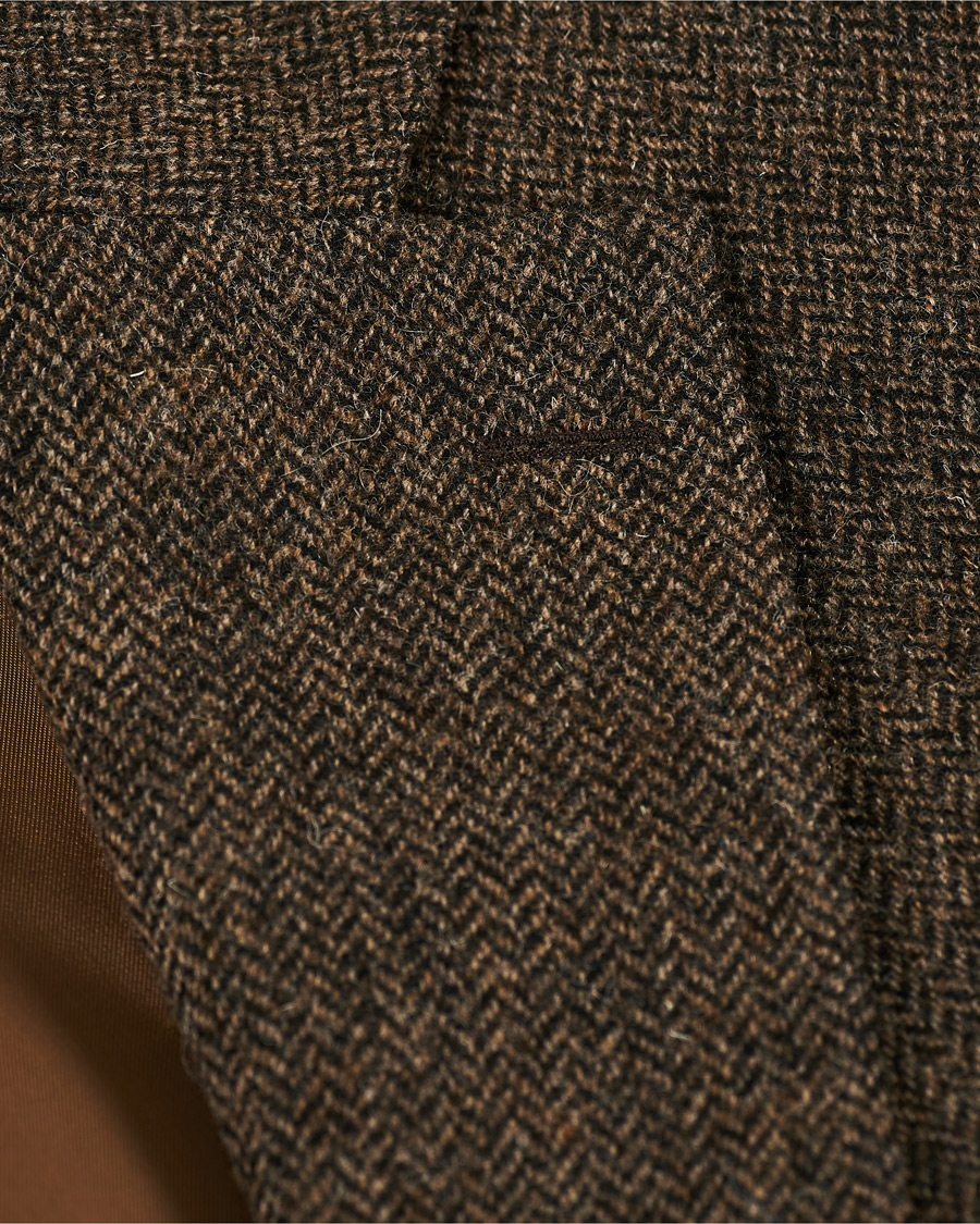 Homme | Blazers | Walker Slater | Edward Tweed Herringbone Blazer Brown