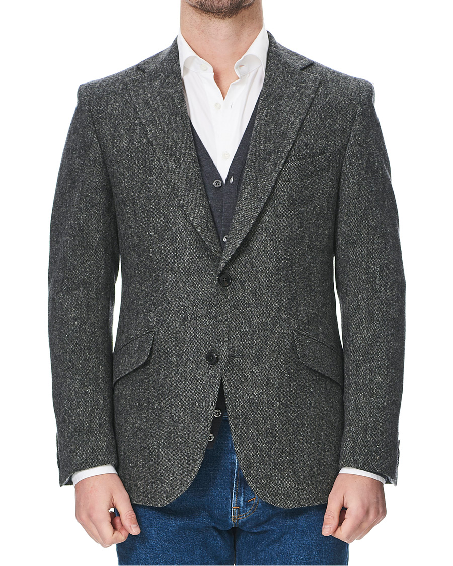 Homme | Blazers | Walker Slater | Edward Wool Donegal Blazer Grey