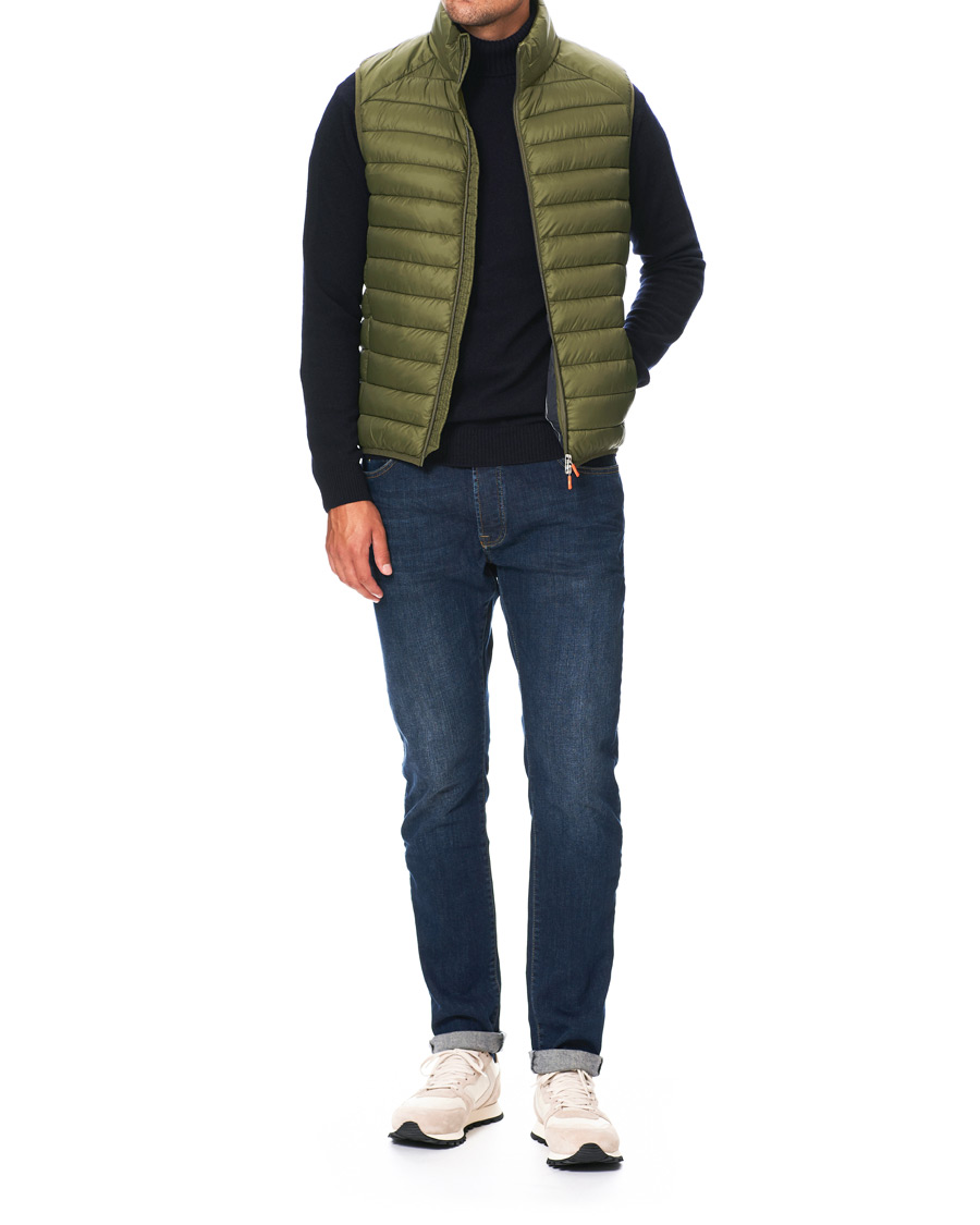 Homme | Manteaux Et Vestes | Save The Duck | Lightweight Padded Vest Dusty Olive