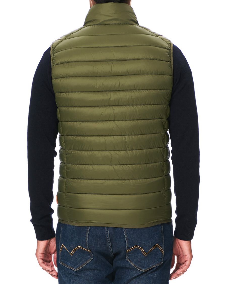 Homme | Manteaux Et Vestes | Save The Duck | Lightweight Padded Vest Dusty Olive