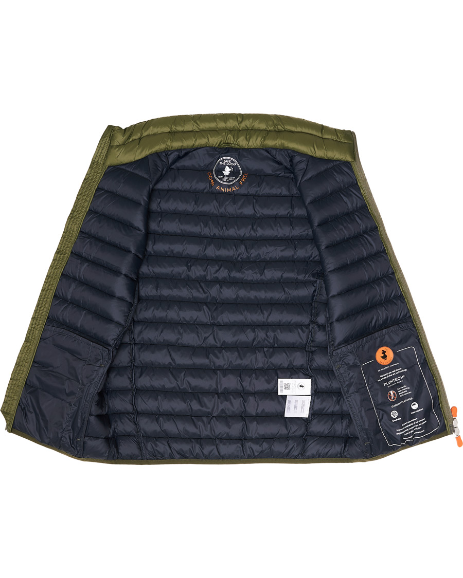 Homme | Manteaux Et Vestes | Save The Duck | Lightweight Padded Vest Dusty Olive