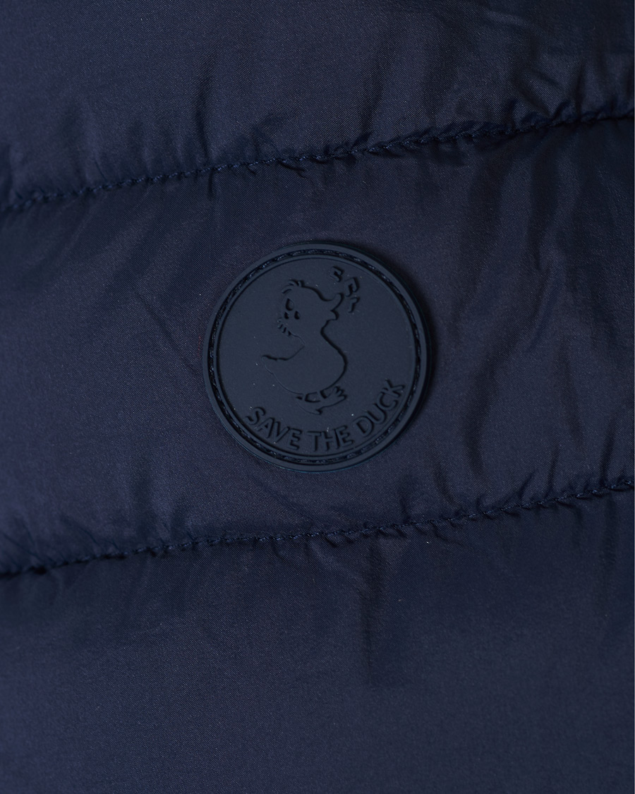 Homme | Manteaux Et Vestes | Save The Duck | Japanese Matt Padded Blazer Blue Black
