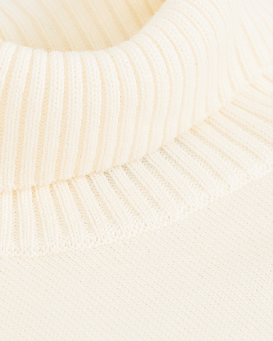 Homme | Pulls Et Tricots | Stenströms | Heavy Knitted Merino Rollneck Cream