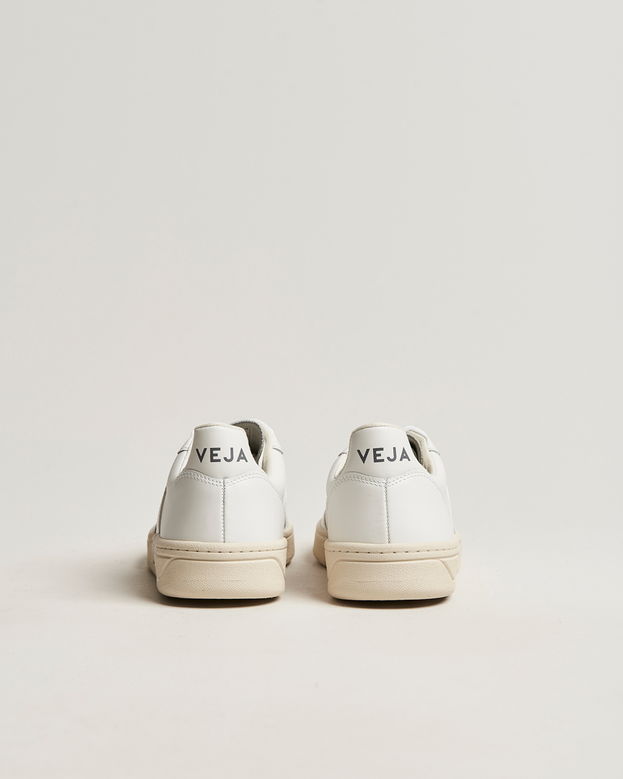 Homme | Veja V-10 Leather Sneaker Extra White | Veja | V-10 Leather Sneaker Extra White