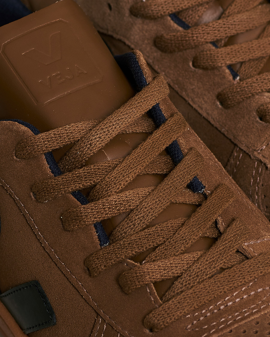 Homme | Veja V-10 Suede Sneaker Brown/Black | Veja | V-10 Suede Sneaker Brown/Black