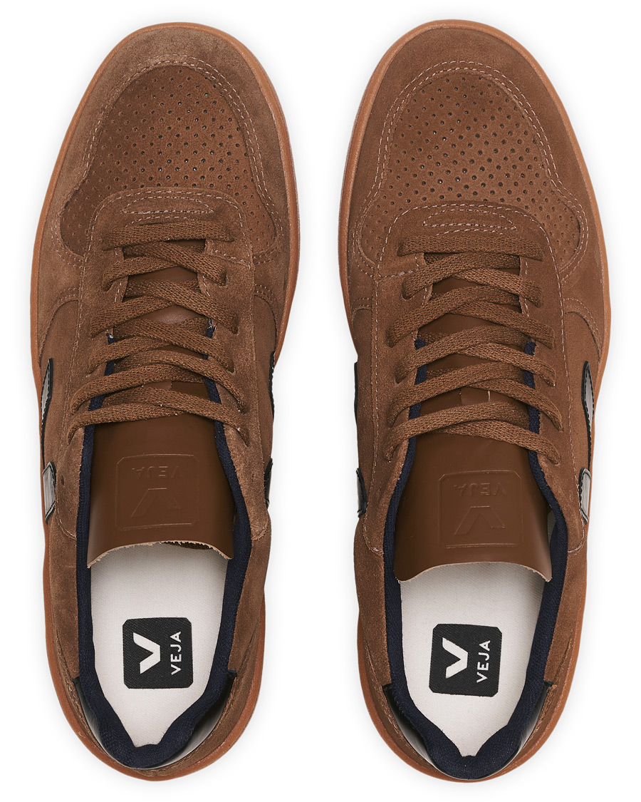 Homme | Veja V-10 Suede Sneaker Brown/Black | Veja | V-10 Suede Sneaker Brown/Black