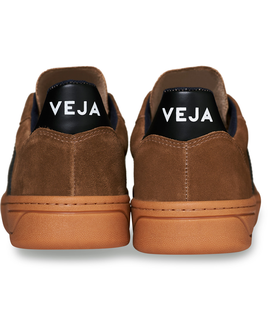 Homme | Veja V-10 Suede Sneaker Brown/Black | Veja | V-10 Suede Sneaker Brown/Black