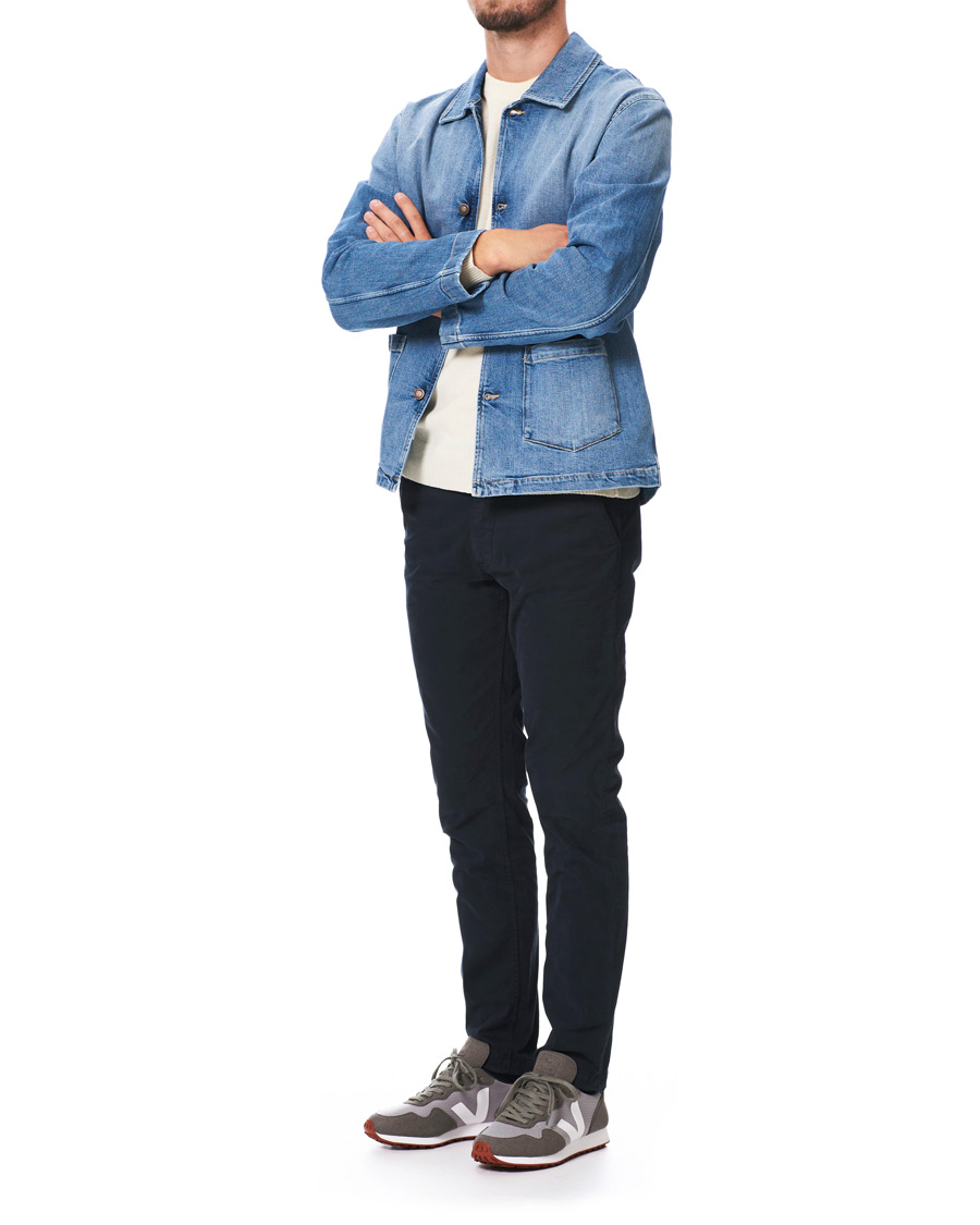 Homme | Veja SDU Vegan Running Sneaker Silver White Nautico | Veja | SDU Vegan Running Sneaker Silver White Nautico