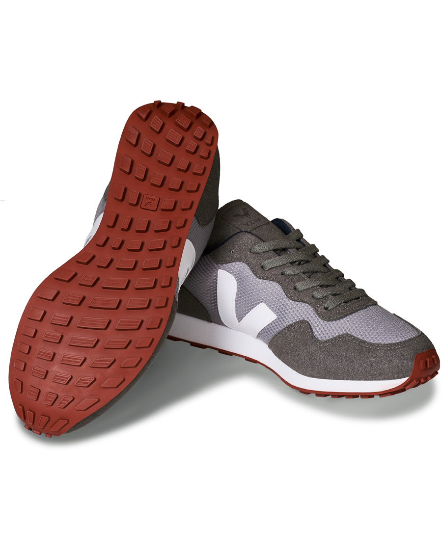 Homme | Veja SDU Vegan Running Sneaker Silver White Nautico | Veja | SDU Vegan Running Sneaker Silver White Nautico