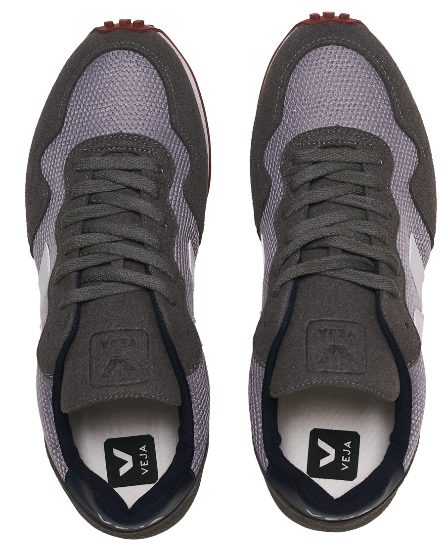 Homme | Veja SDU Vegan Running Sneaker Silver White Nautico | Veja | SDU Vegan Running Sneaker Silver White Nautico