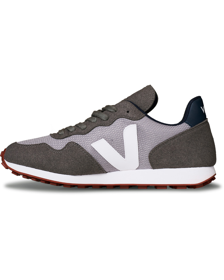 Homme | Veja SDU Vegan Running Sneaker Silver White Nautico | Veja | SDU Vegan Running Sneaker Silver White Nautico