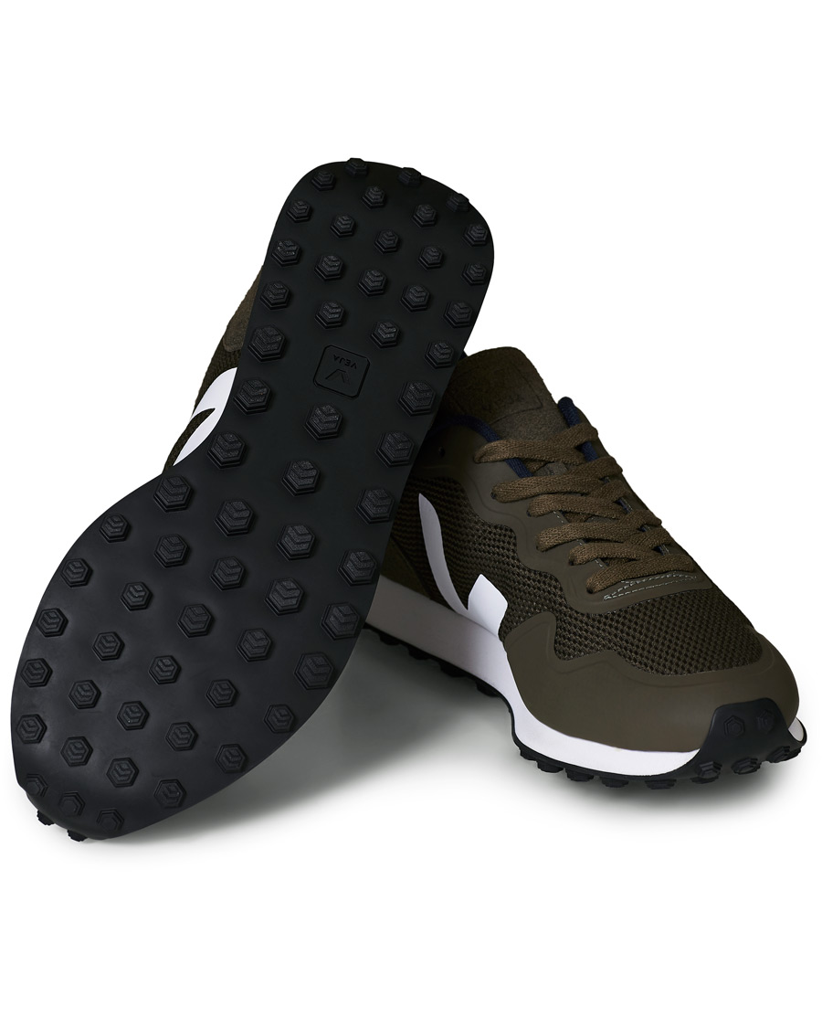 Homme | Veja SDU Vegan Running Sneaker Olive White Natural | Veja | SDU Vegan Running Sneaker Olive White Natural