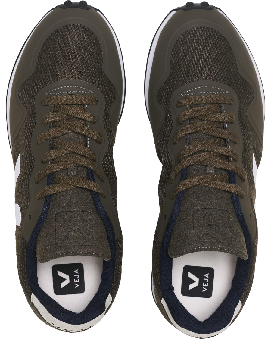 Homme | Veja SDU Vegan Running Sneaker Olive White Natural | Veja | SDU Vegan Running Sneaker Olive White Natural