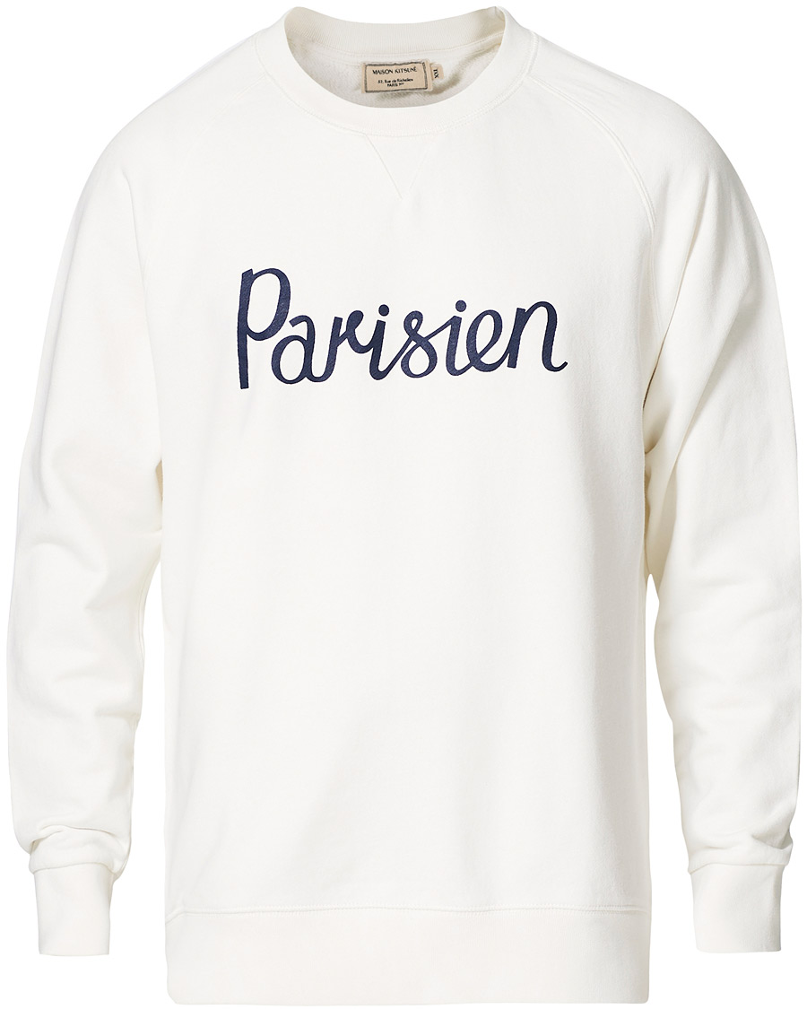 Homme | Pulls Et Tricots | Maison Kitsuné | Parisien Sweatshirt Latte
