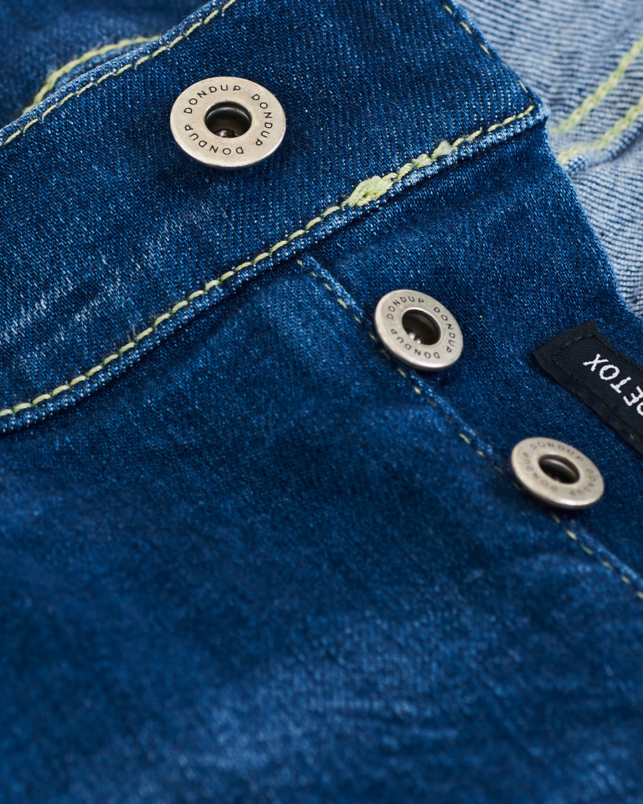 Heren | Jeans | Dondup | George Color Splash Jeans Blue