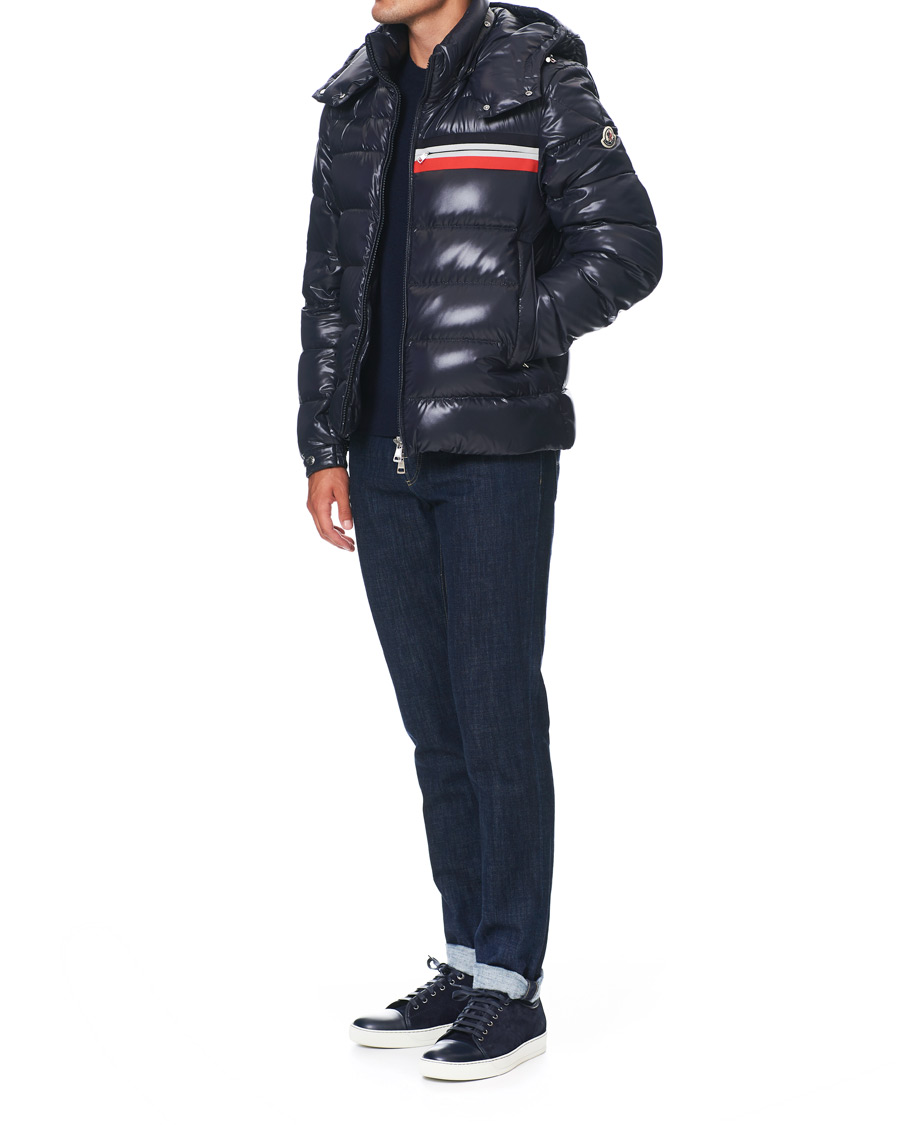 Homme | Manteaux Et Vestes | Moncler | Mounier Hooded Down Jacket Navy