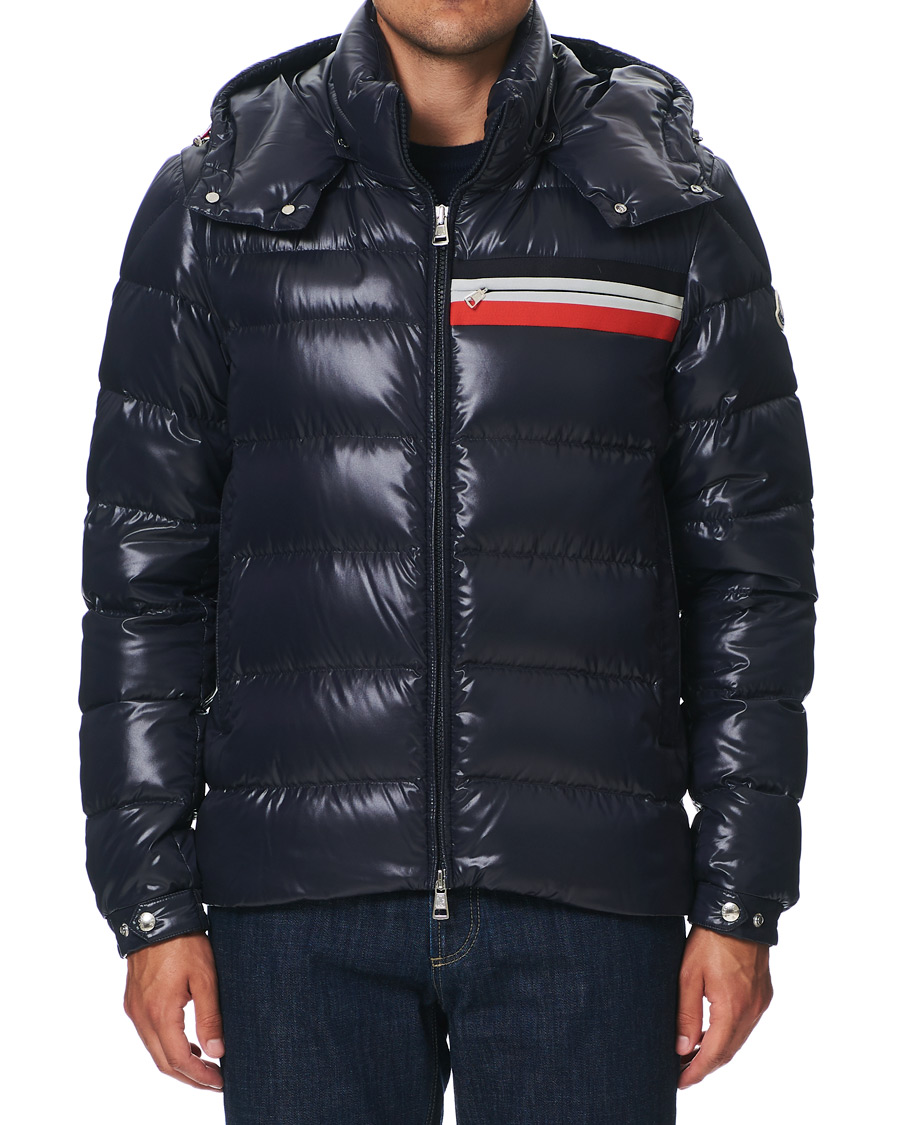 Homme | Manteaux Et Vestes | Moncler | Mounier Hooded Down Jacket Navy