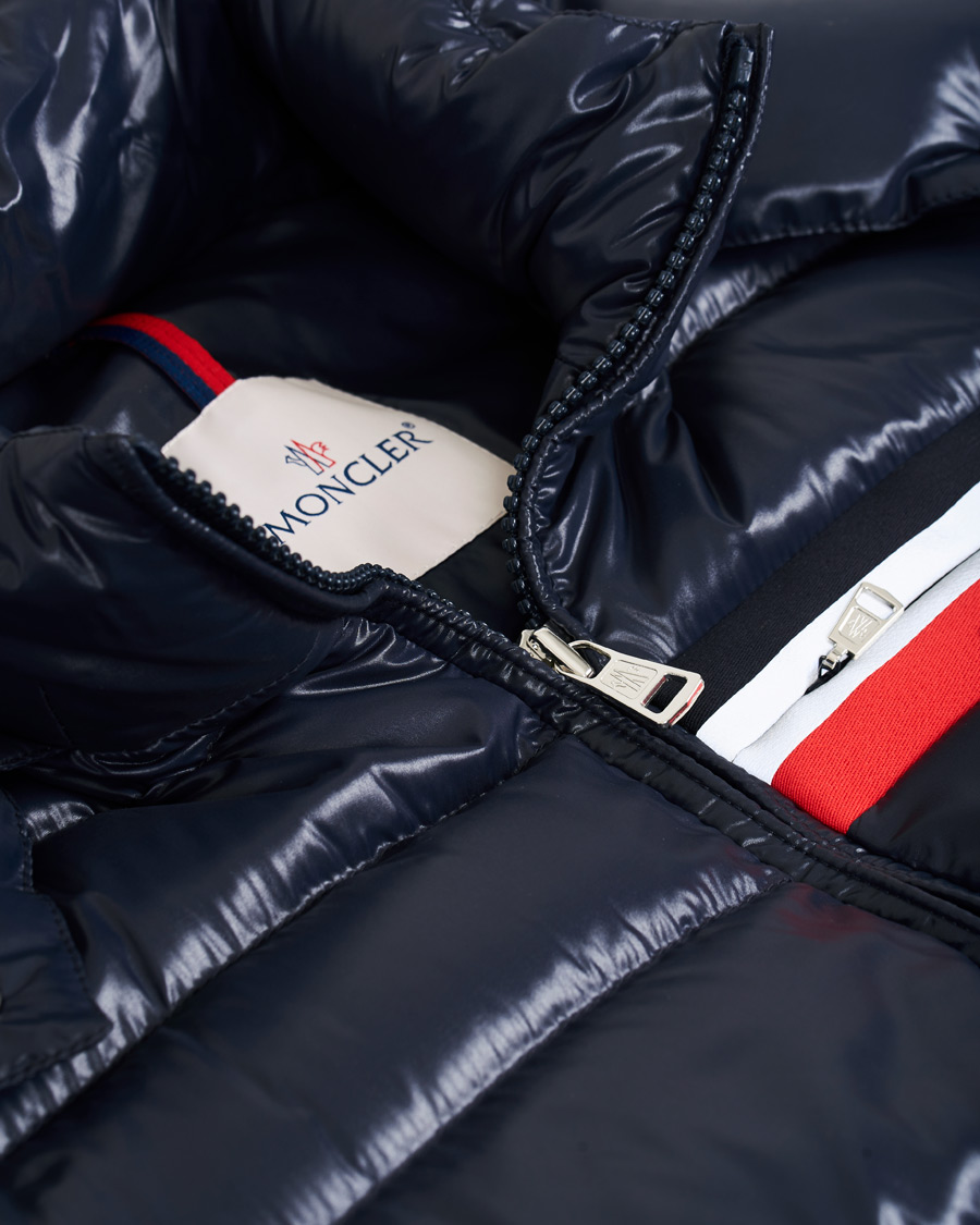 Homme | Manteaux Et Vestes | Moncler | Mounier Hooded Down Jacket Navy