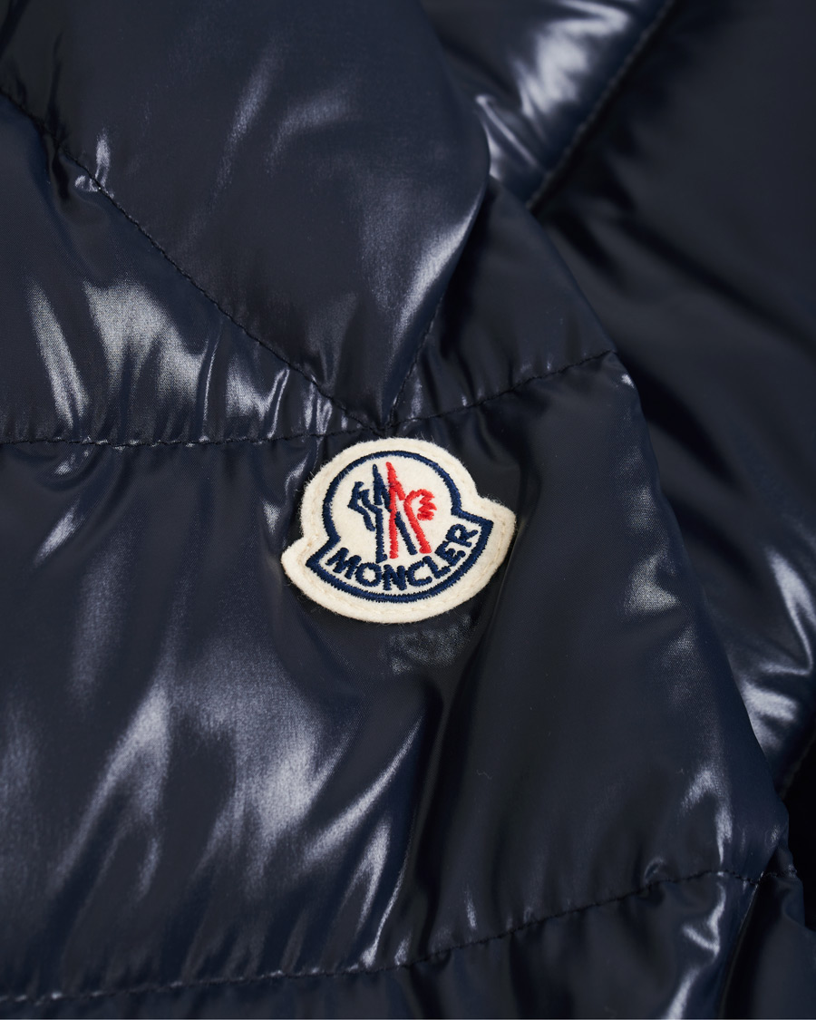 Homme | Manteaux Et Vestes | Moncler | Mounier Hooded Down Jacket Navy