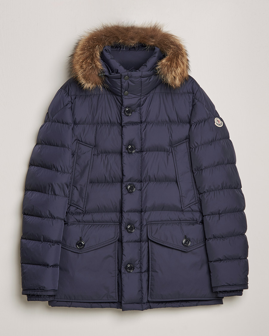 Homme | Manteaux Et Vestes | Moncler | Cluny Down Parka Navy