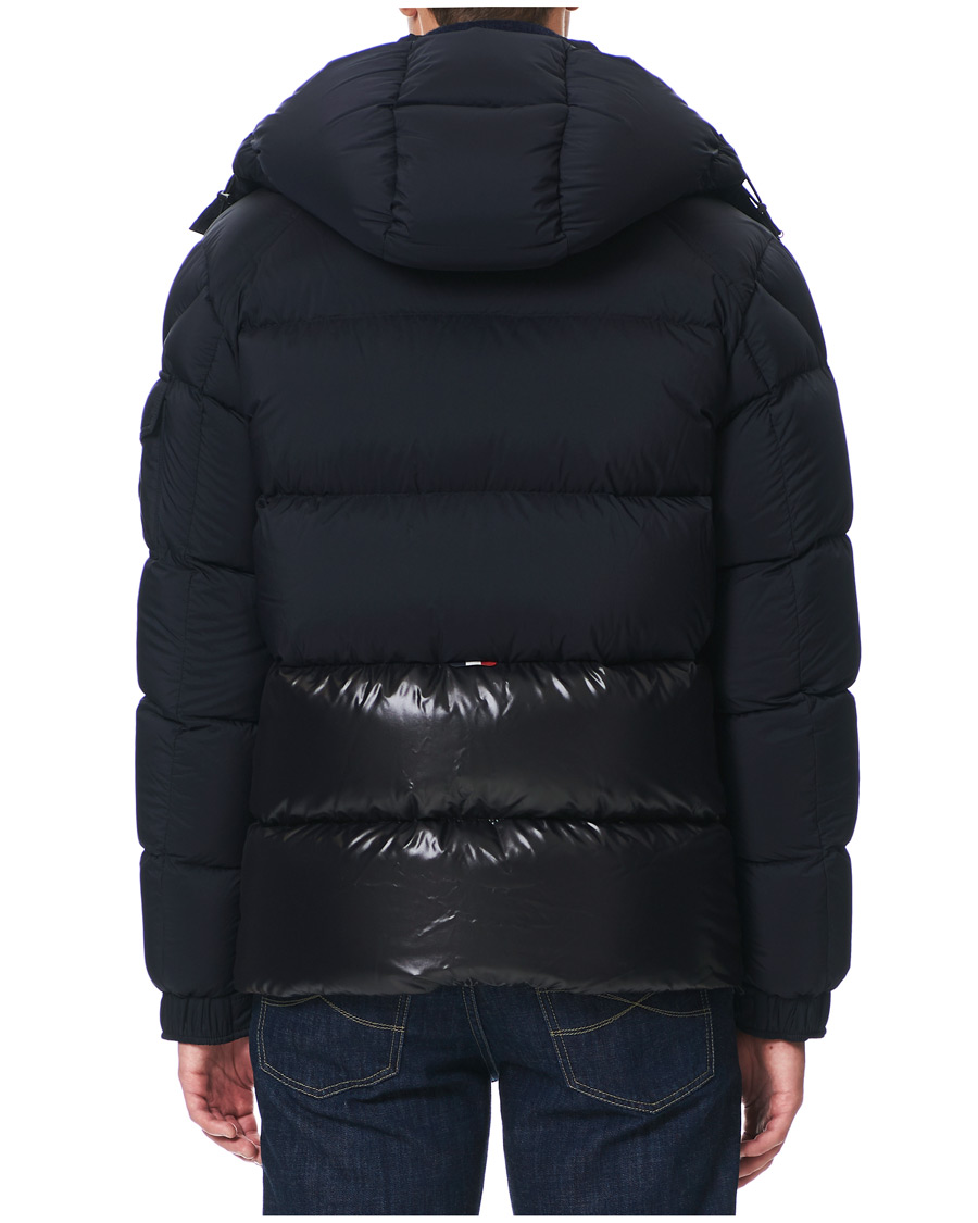 Heren | Jassen | Moncler | Maures Logo Down Jacket Navy