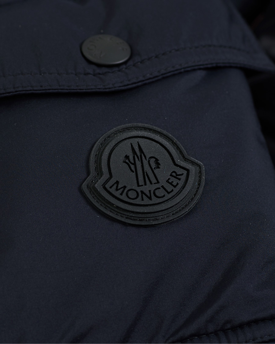 Heren | Jassen | Moncler | Maures Logo Down Jacket Navy