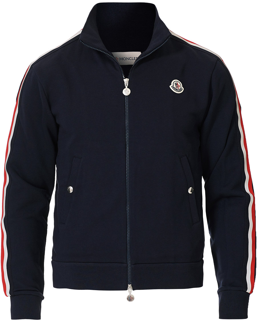Homme | Pulls Et Tricots | Moncler | Full Zip Sweater Navy